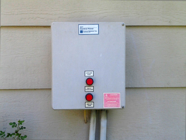 Septic System Control Panel